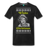 White Christmas - Men's Premium T-Shirt - black
