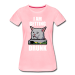 I Am Getting Drunk - Women’s Premium T-Shirt - pink
