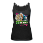 Tiger King - Women’s Premium Tank Top - black