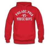 Philadelphia vs. Youse Guys - Men's Hoodie - red