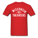 Wisconsin vs. the Haters - Unisex Classic T-Shirt - red