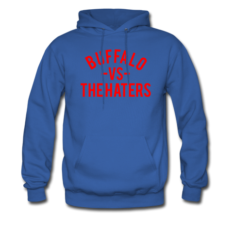 Buffalo vs. the Haters - Men's Hoodie - royal blue