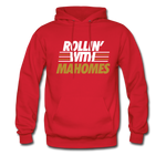 Rollin' With Mahomes - Men's Hoodie - red