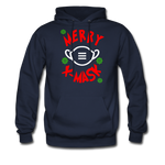 Merry X-Mask - Men's Hoodie - navy