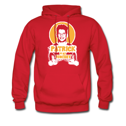 Patrick is My Homeboy - Men's Hoodie - red