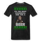 The Most Wonderful time For A Beer - Men's Premium T-Shirt - black