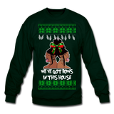 We've Got Bows In This House - Crewneck Sweatshirt - forest green