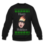 Harry Holidays - Crewneck Sweatshirt - black